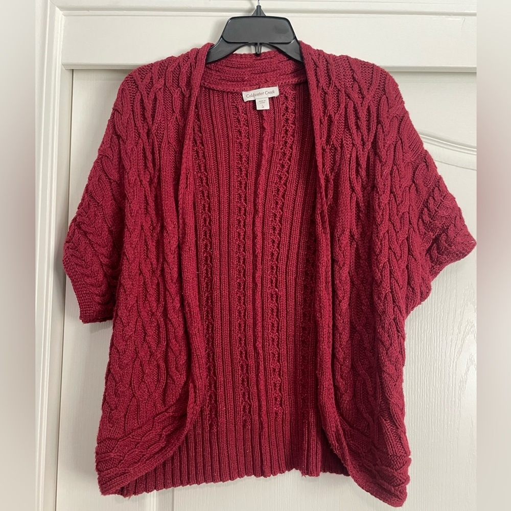 Cold water creek shrug sweater
